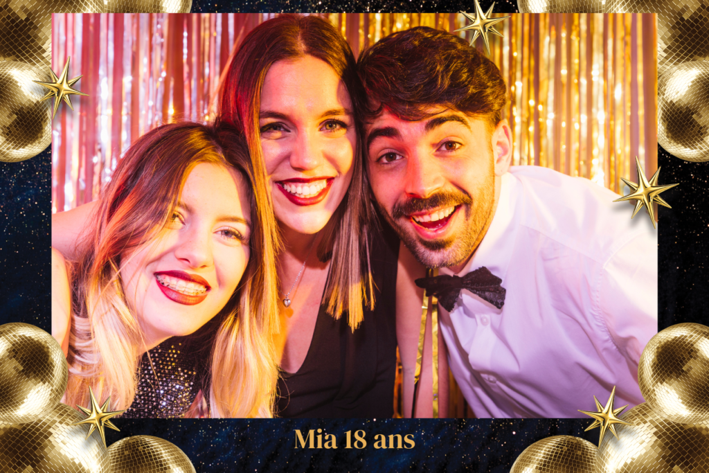 Anniversaire 18 ans - photobooth beauvais